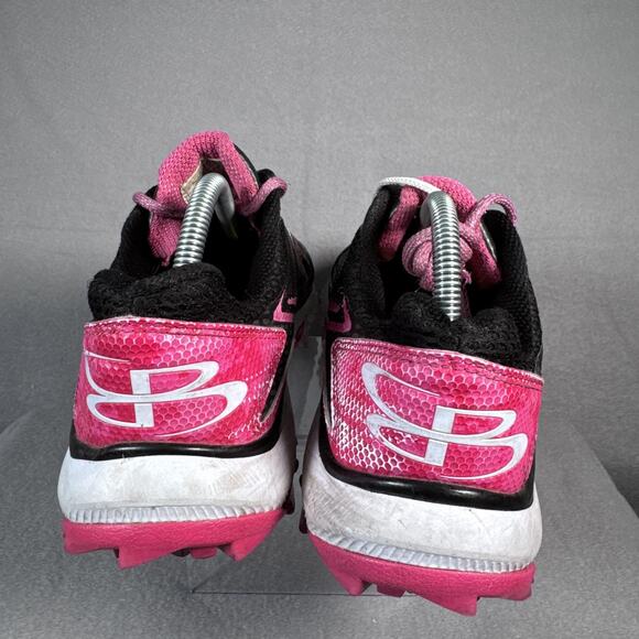 Boombah Trail Shoes Womens 10 Pink Black Athletic Mesh Turf Cleats Running - Picture 5 of 11